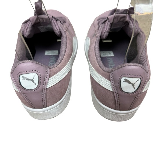 Puma Women's Vikky Classic Low-Top Sneakers Elderberry Suede US Size 8 - Picture 4 of 7